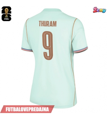 Lacne Ženy Futbalové dres Francúzsko Marcus Thuram #9 MS 2026 Krátky Rukáv - Preč